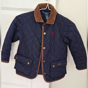 Polo Ralph Lauren Puffer Jacket, Navy, age 3